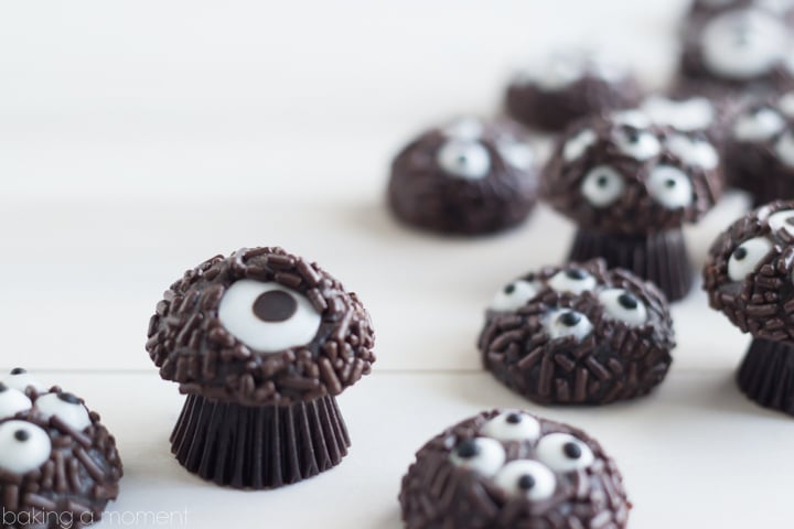 These Hairy Spider Cookies are so much fun for Halloween! So spooky and cute, and they taste like a soft & fudgy Oreo. 