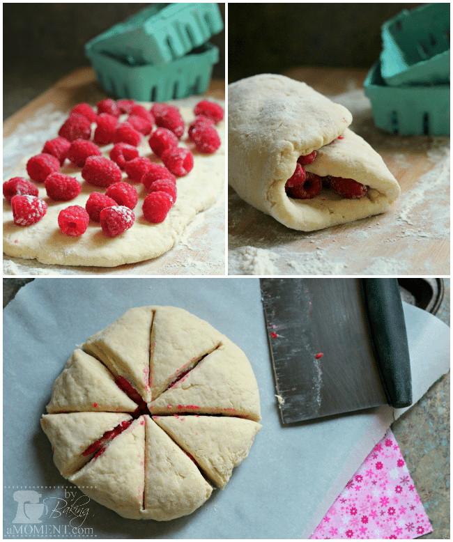 How to Make Berry Scones by BakingAMoment.com