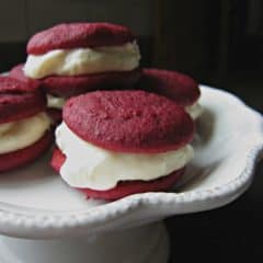All-Natural Red Velvet Whoopie Pies