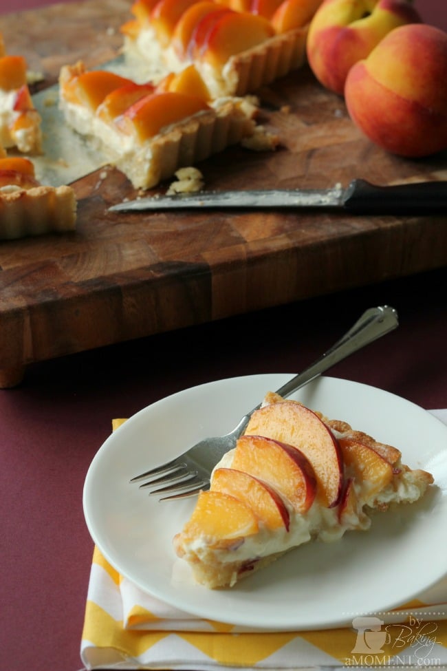 Peach Amaretto Tart