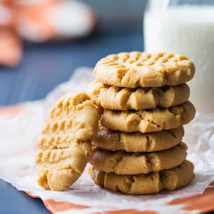 Flourless Peanut Butter Cookies off the charts flavor! Baking a Moment