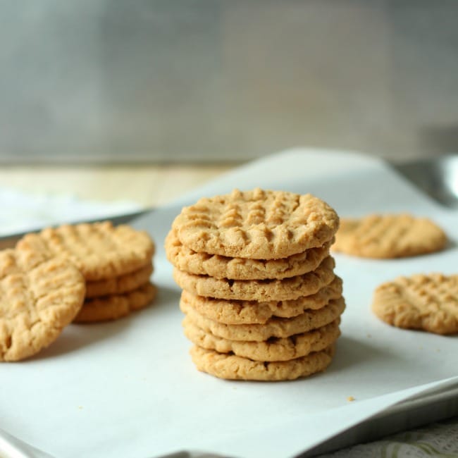 Gluten Free Peanut Butter Cookies | Baking A Moment