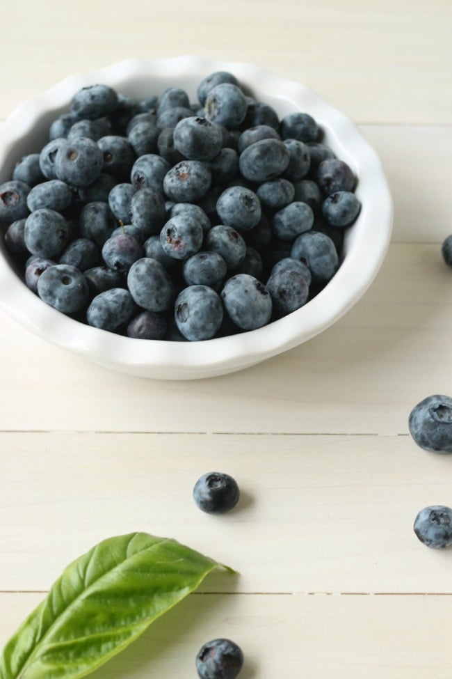 Blueberries & Basil