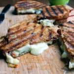Brie, Apple, Bacon Grilled Cheese by Kat of I Want Crazy: 