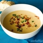Apple Bacon Cheddar Soup by Dani & JT of See Hubby Cook