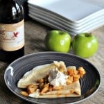 Apple Cinnamon Crepes with Maple Mascarpone Topping by Krista at Joyful Healthy Eats