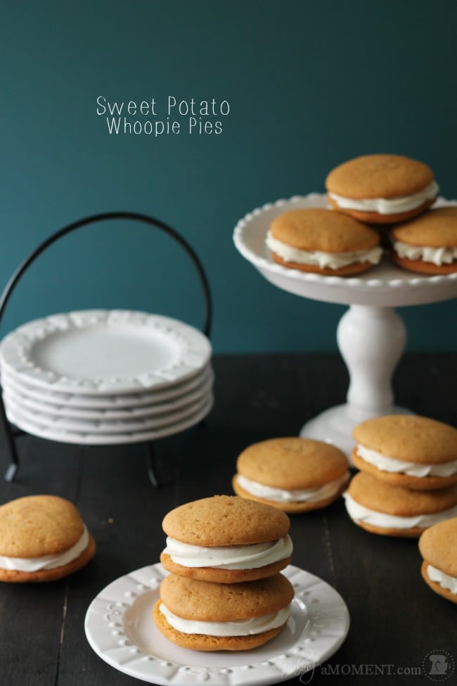 Sweet Potato Whoopie Pies | Baking a Moment