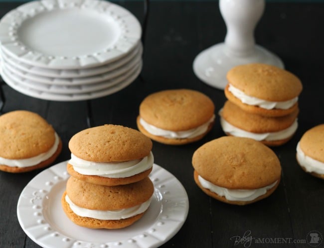 Sweet Potato Whoopie Pies | Baking a Moment