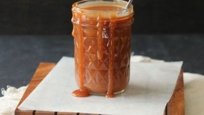 Simply Perfect Salted Caramel Sauce | Baking a Moment