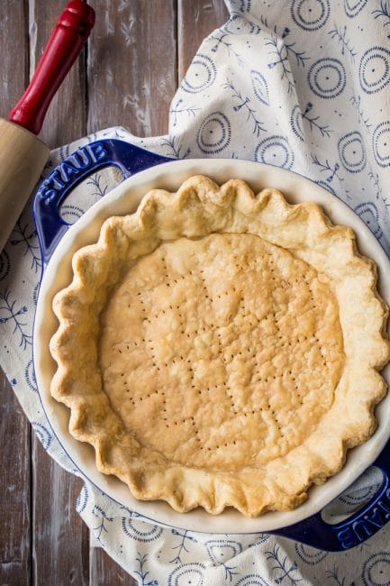 Homemade Pie Crust Recipe: So flaky! -Baking a Moment