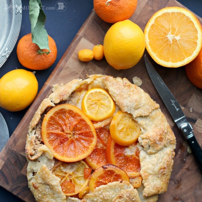 Mixed Citrus Galette | Baking a Moment