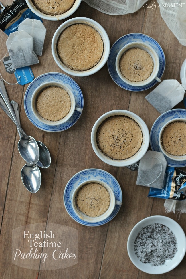 English Teatime Pudding Cakes | Baking a Moment