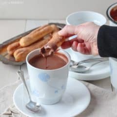 European Style Hot Chocolate | Baking a Moment