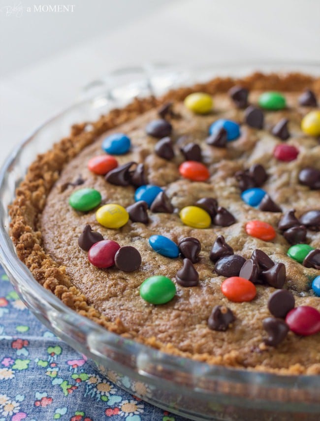 Chocolate Chip Cookie Crack Pie | Baking a Moment #chocchipcookieweek