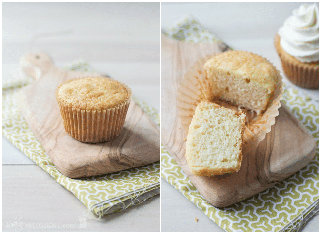 Even Simpler More Perfect Vanilla Cupcakes | Baking a Moment