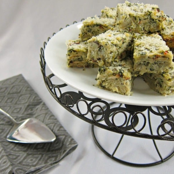 Spinach Artichoke Kugel | Baking a Moment