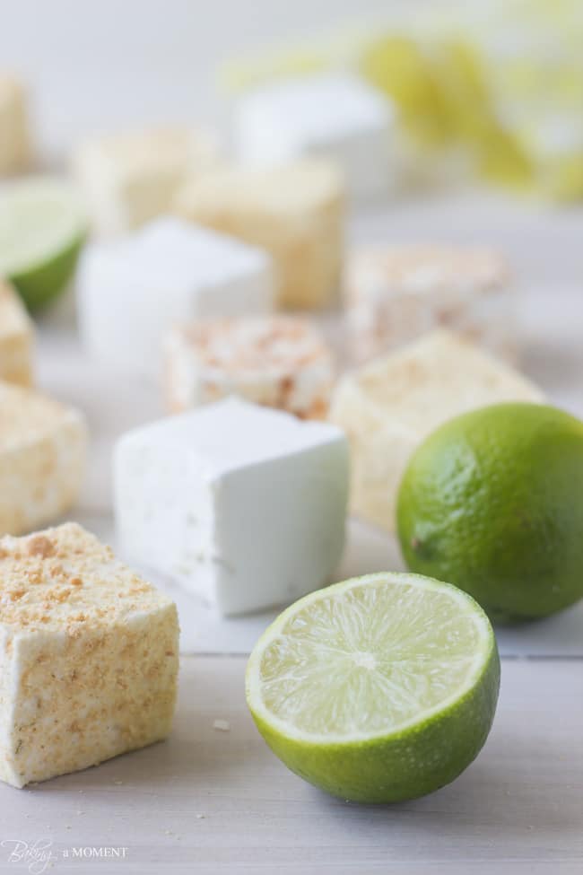 Key Lime Pie Marshmallows | Baking a Moment