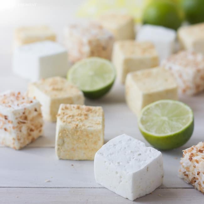 Key Lime Pie Marshmallows | Baking a Moment