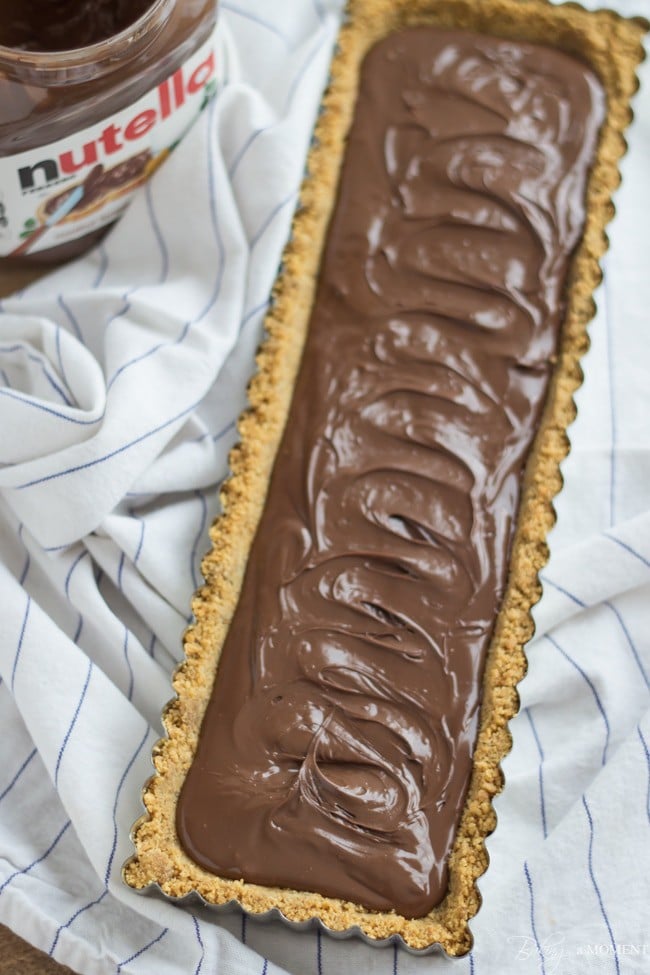 Nutella S'mores Tart | Baking a Moment