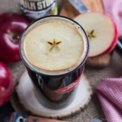 The Velvet Apple Cocktail- so perfect for a crisp day and stupid simple to make :)