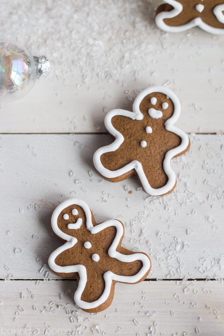 Gingerbread cookies are so fun to decorate during the holidays! This recipe was easy and tasted great.  