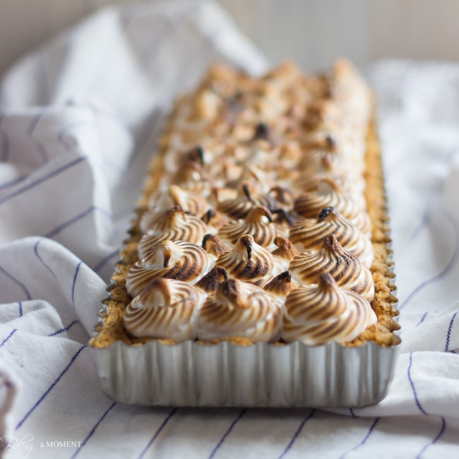 Nutella S'mores Tart | Baking a Moment
