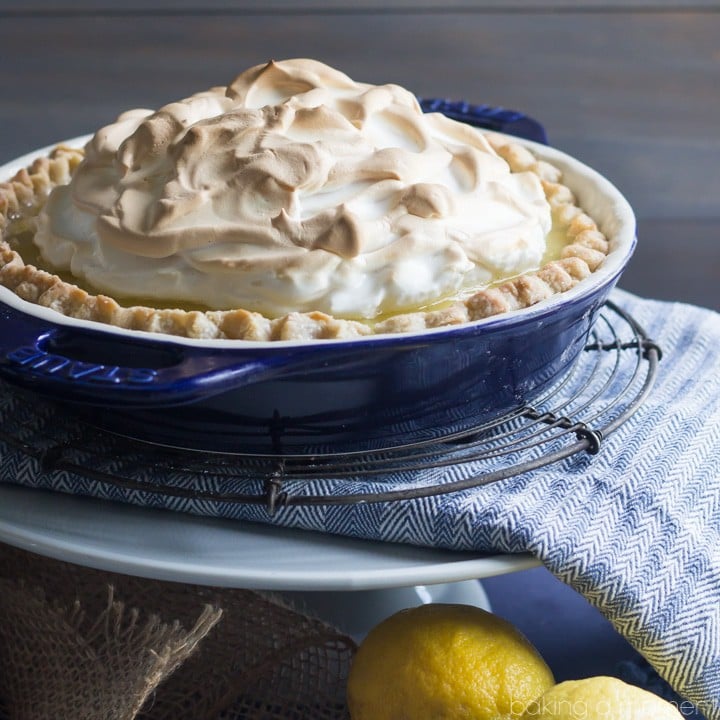 Homemade Lemon Meringue Pie- Such a classic!  Love this in the summer.  