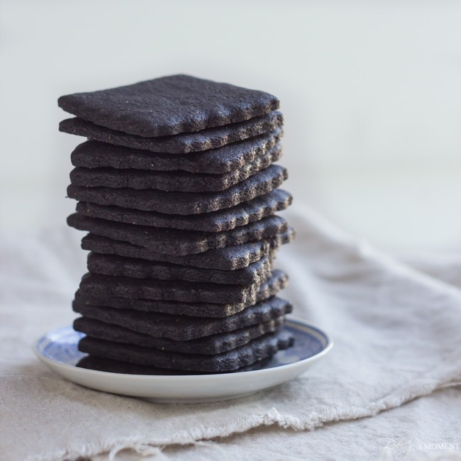 Dark Chocolate Graham Crackers | Baking a Moment