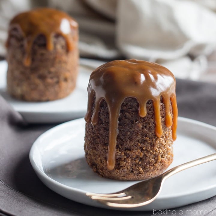 This Sticky Toffee Pudding dessert tastes just like a Dark & Stormy cocktail- full of spicy ginger with a nice boozy kick from the dark rum. The cake is so moist it melts in your mouth, and the buttery caramel sauce takes it completely over the top!
