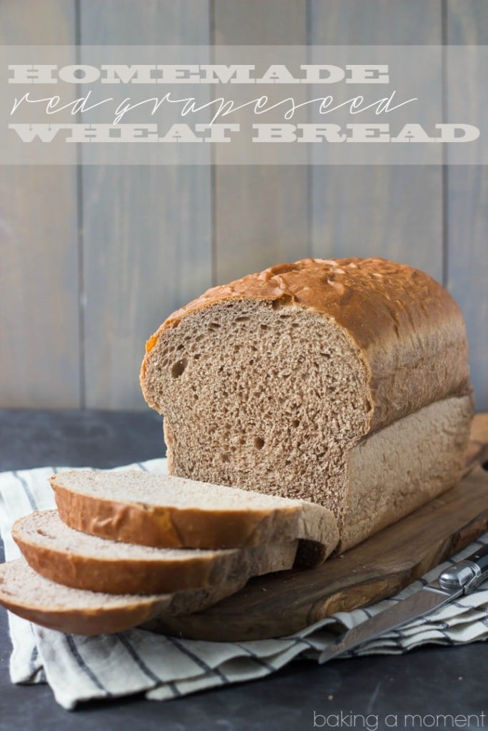 Red Grape Seed Wheat Bread - Baking A Moment