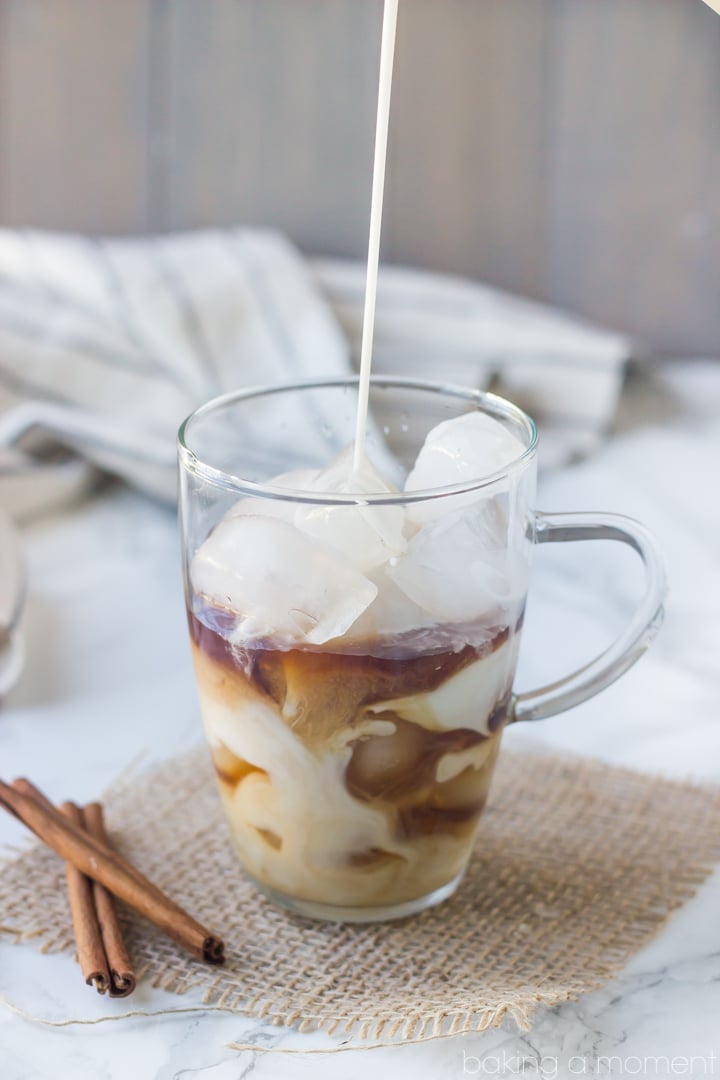 Coconut Horchata Iced Coffee: This iced coffee is so creamy I could hardly believe it was dairy-free.  Loved those hints of coconut, almond, and cinnamon too! 