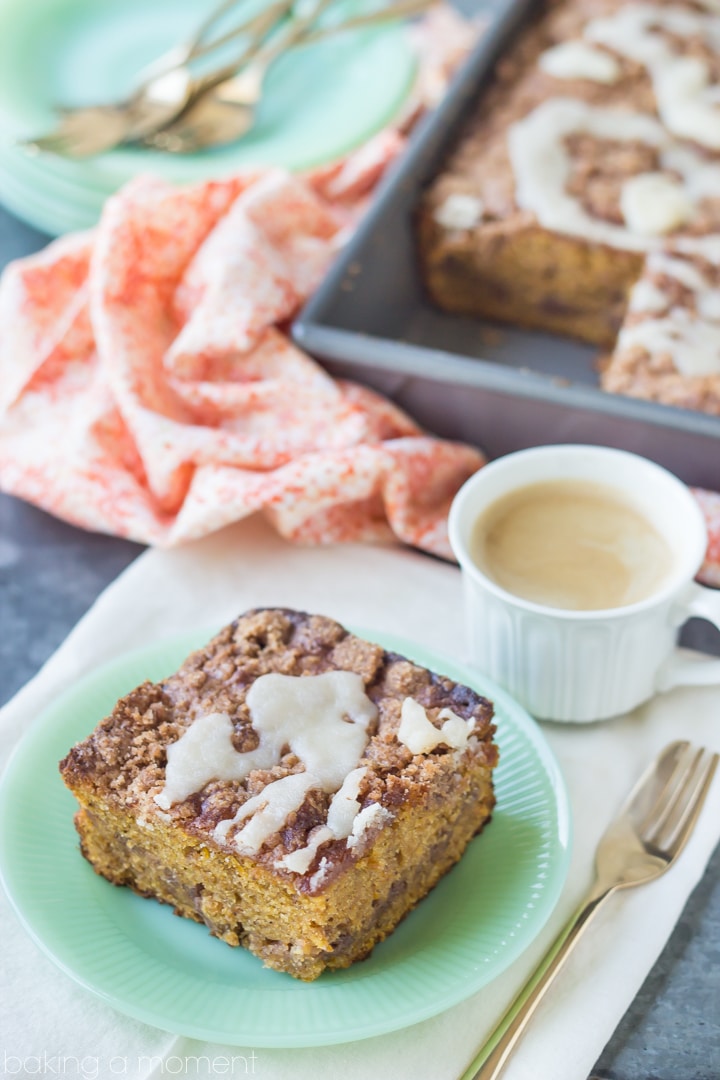 Buttered Rum & Candied Sweet Potato Crumb Cake #grandbabycakesbook