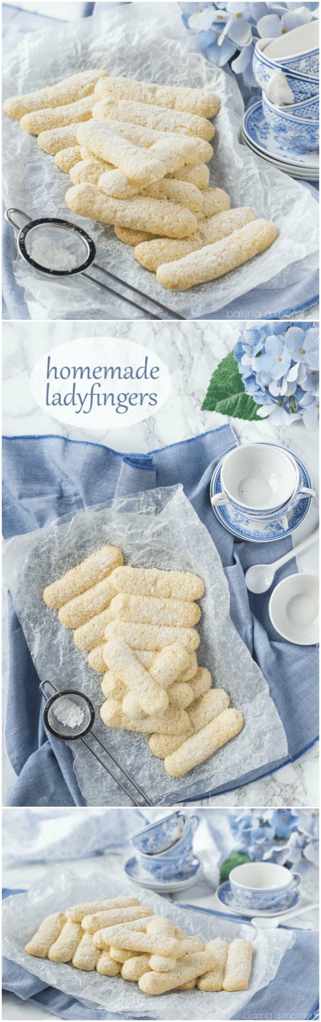 Homemade Ladyfingers- I've always wondered how to make these! Next time I make tiramisu I'll use this recipe ;)