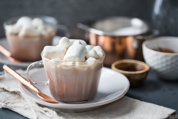 Best tasting hot cocoa ever, and so simple to make! I did this in my microwave- took just over a minute, and I had all the ingredients already on hand. 