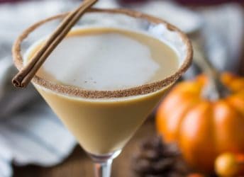 Pumpkin Spice Latte Martini- LOVED this drink! So much delicious fall flavor, just like a Starbucks PSL but BOOZY!