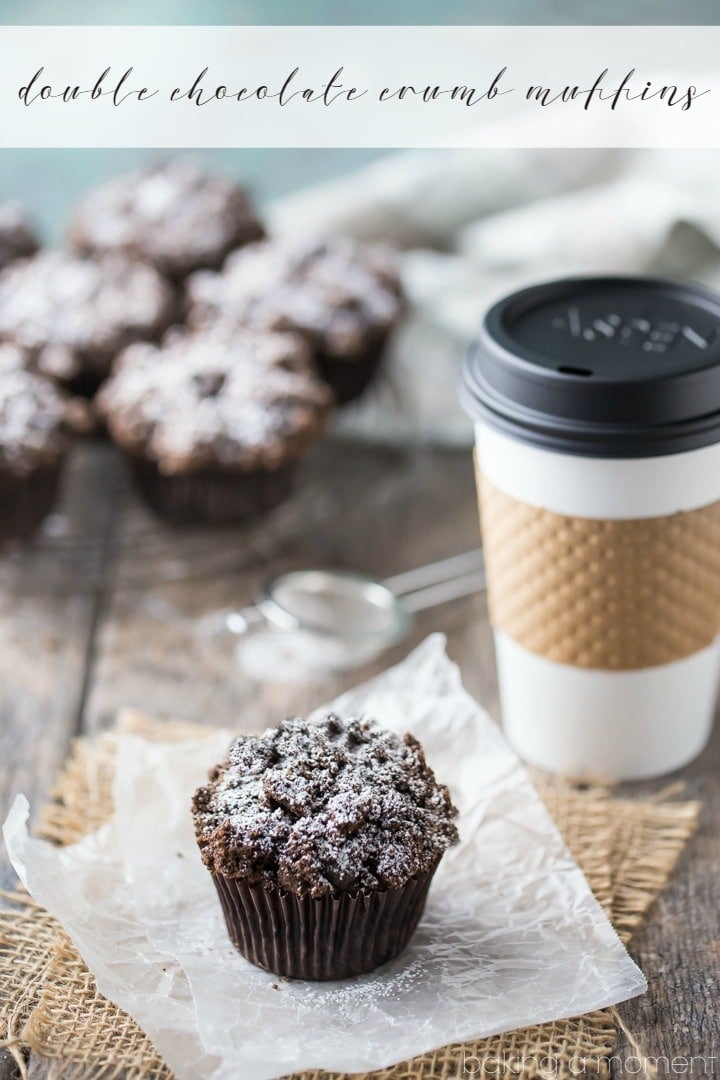 These chocolate muffins were so moist and chocolate-y! I was shocked that whole wheat and vegan could taste so indulgent. #ad