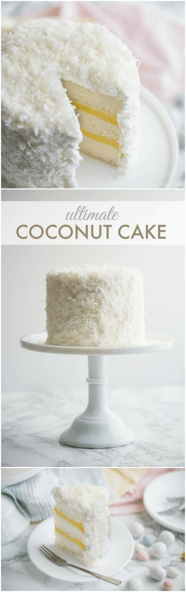 Ultimate Coconut Cake Easy To Make So Moist Baking A Moment,Granite Kitchen Islands With Seating