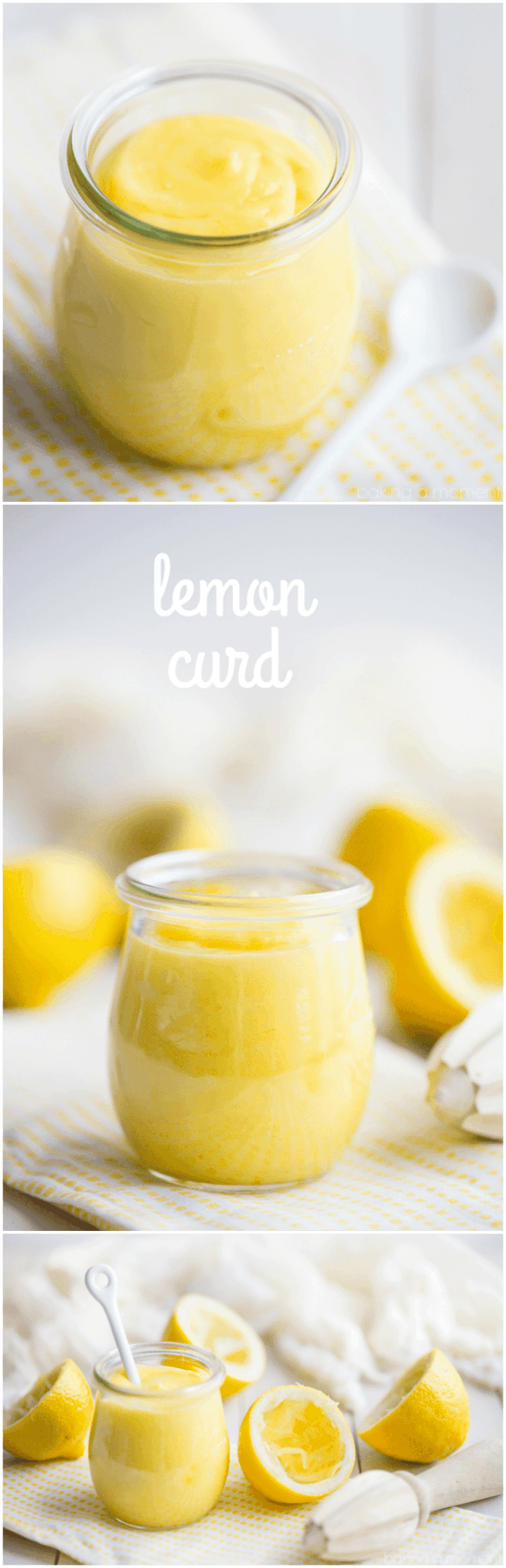 This lemon curd was a cinch to make and the flavor was so bomb! I'll be giving little jars as gifts this Christmas ;) 