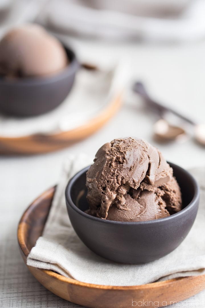 Simply Perfect Chocolate Ice Cream: Best-ever homemade chocolate ice cream recipe. So creamy, rich, and super-chocolate-y! 