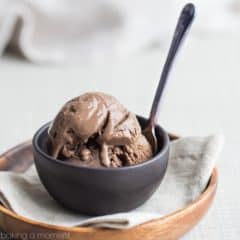 Simply Perfect Chocolate Ice Cream: Best-ever homemade chocolate ice cream recipe. So creamy, rich, and super-chocolate-y!