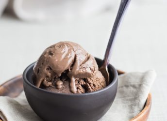 Simply Perfect Chocolate Ice Cream: Best-ever homemade chocolate ice cream recipe. So creamy, rich, and super-chocolate-y!