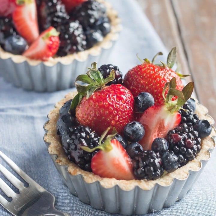 Berry Tarts (GF, DF)
