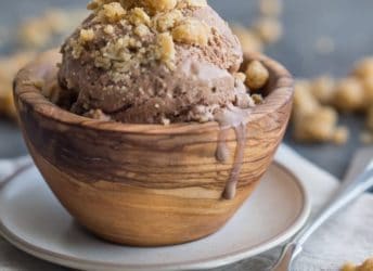 Chocolate Peanut Butter Oatmeal Cookie Dough Ice Cream: basically all I want to eat all summer long.