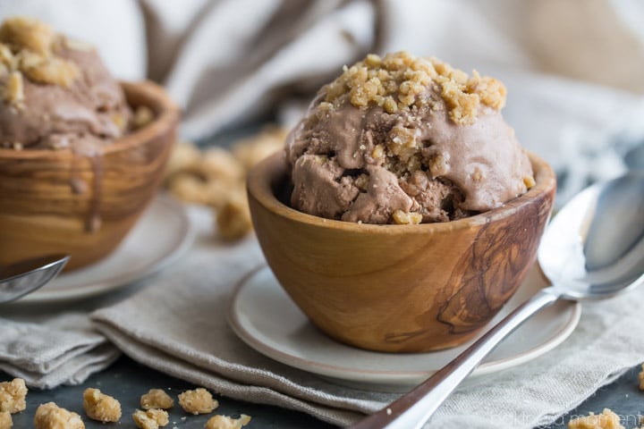 Chocolate Peanut Butter Oatmeal Cookie Dough Ice Cream: basically all I want to eat all summer long. 