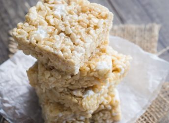 Simply Perfect Rice Krispie Treats- these are EXTRA gooey and EXTRA buttery! They took me straight back to my childhood!