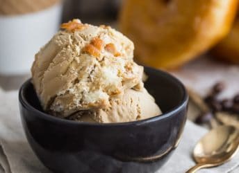 Coffee and Donuts Ice Cream- *might* be the best ice cream flavor ever.