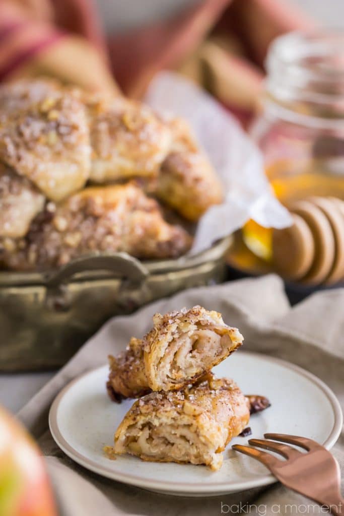 Apple Honey Rugelach - Baking A Moment