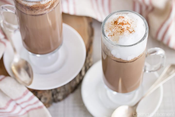 How to Make a Chile Mocha Latte at Home- this tastes exactly like the Starbuck's version! 
