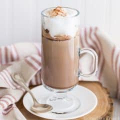 How to Make a Chile Mocha Latte at Home- this tastes exactly like the Starbuck's version!