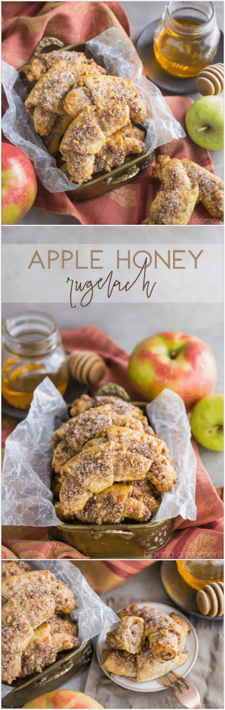 Apple Honey Rugelach - Baking A Moment